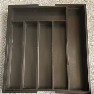 Silverware storage holder
